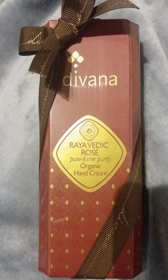Divana organic hand cream, 美容＆化妝品, 頭髮護理, 沐浴 ＆ 身體護理, 沐浴及身體護理 身體護理