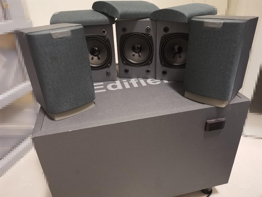 Edifier 5.1 Surround Speakers and Subwoofer, 音響器材, Soundbar、揚聲器、藍牙喇叭、耳擴 Carousell