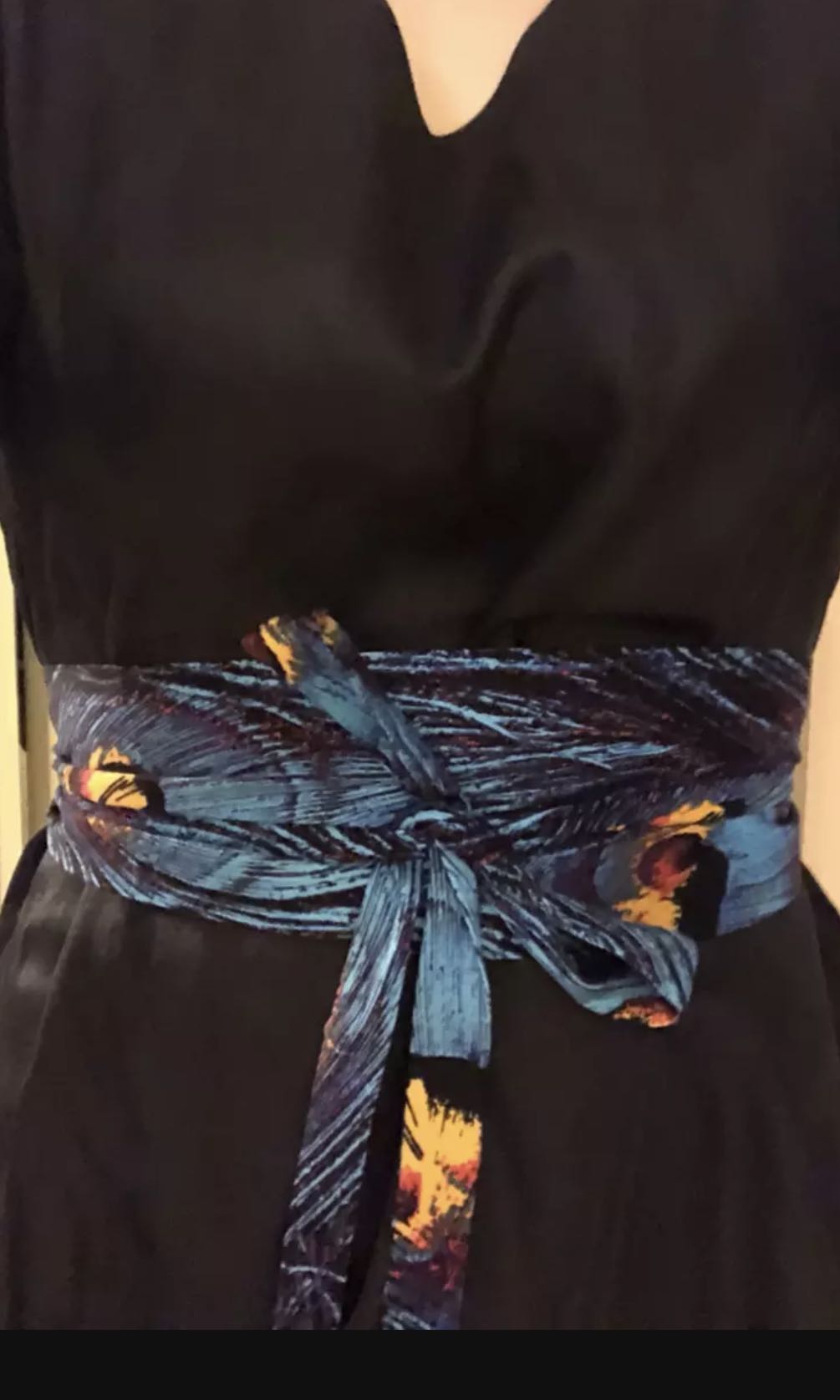 Fabric obi belt, Women's Fashion 