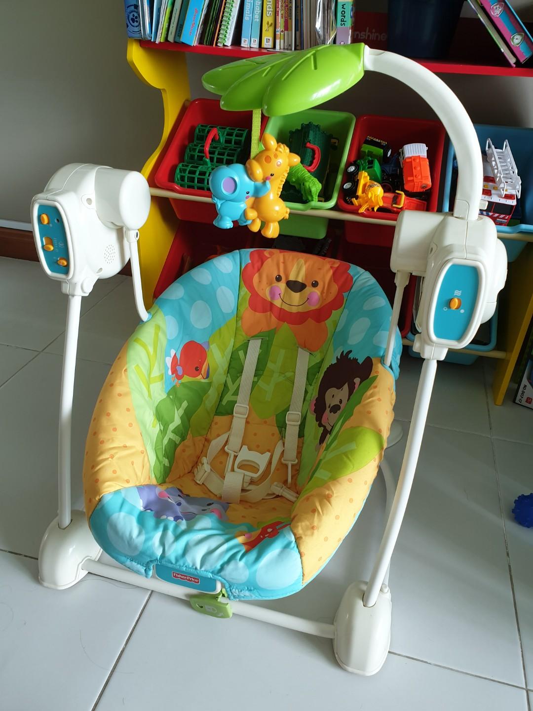 Baby store safari swing