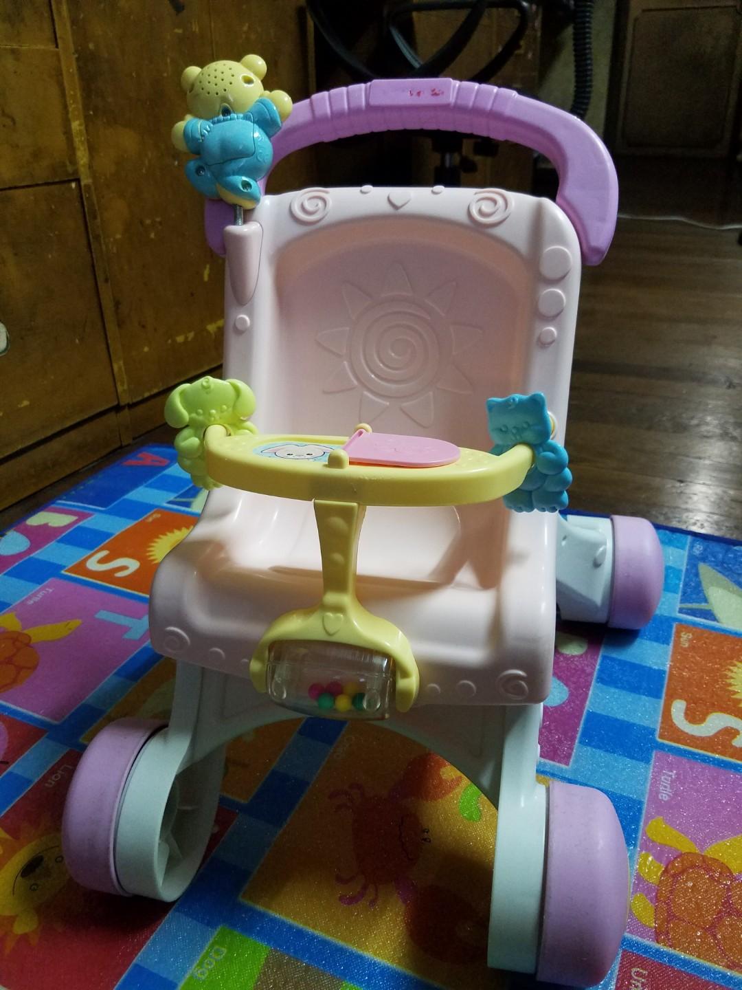 push walker for baby girl