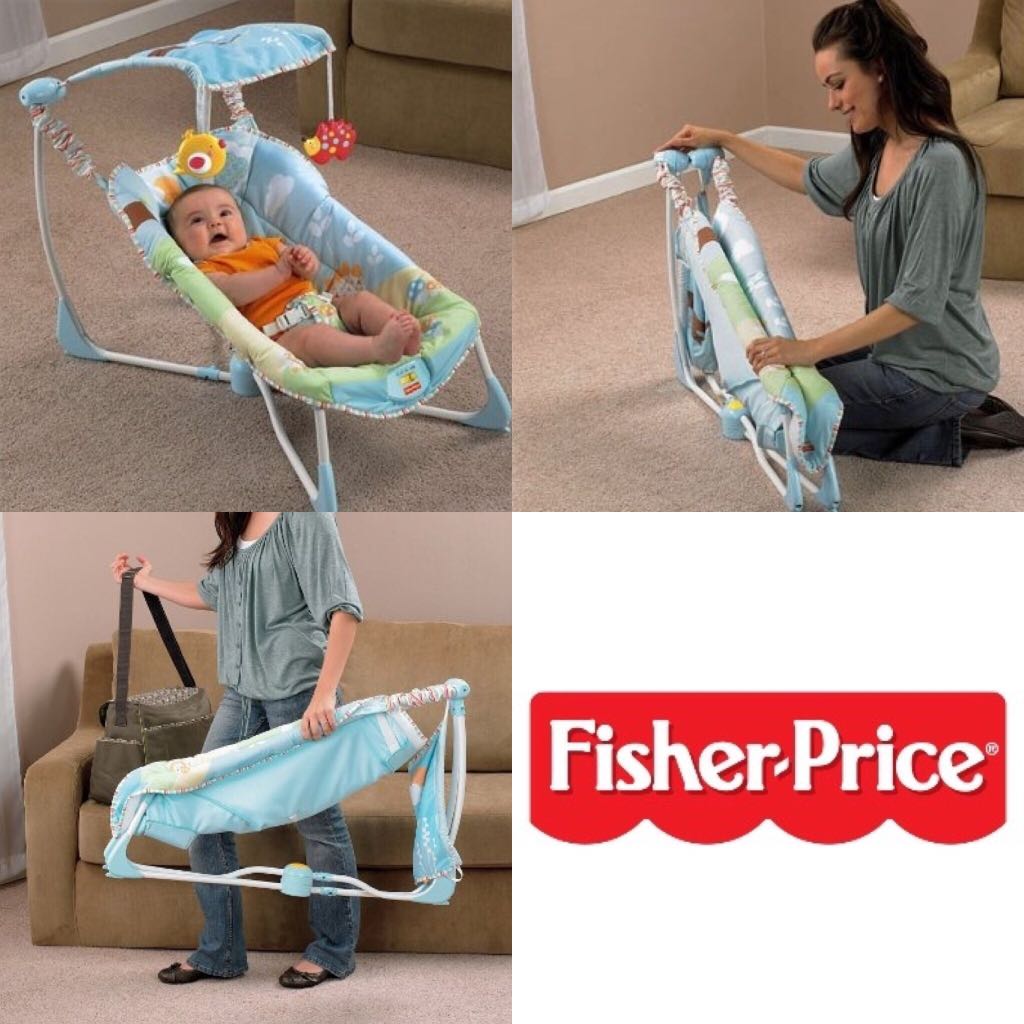 fisher price folding bouncer