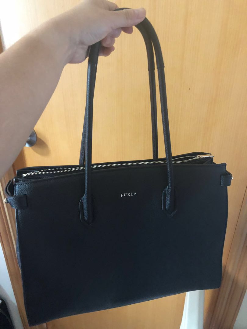Furla pin medium tote clearance