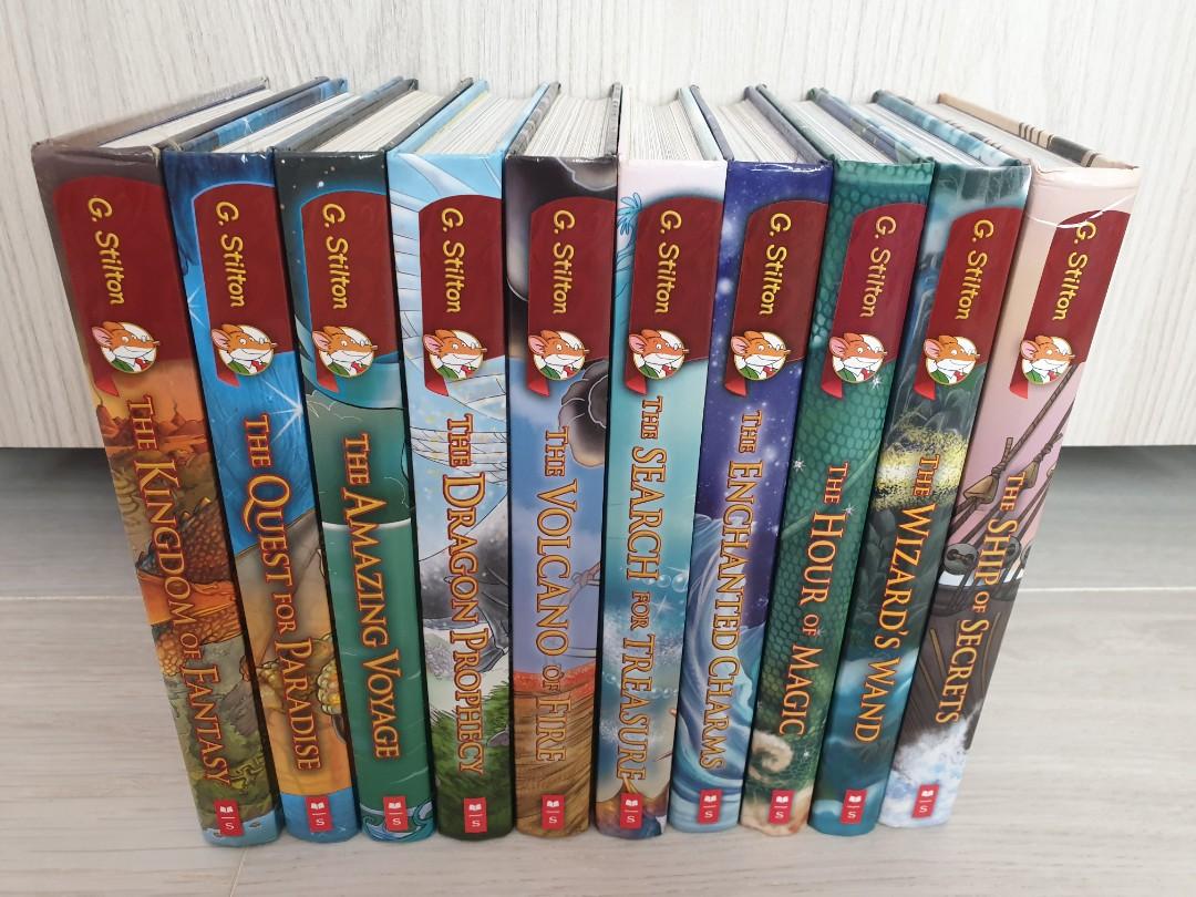 Geronimo Stilton The Kingdom Of Fantasy Series Books Stationery Children S Books On Carousell
