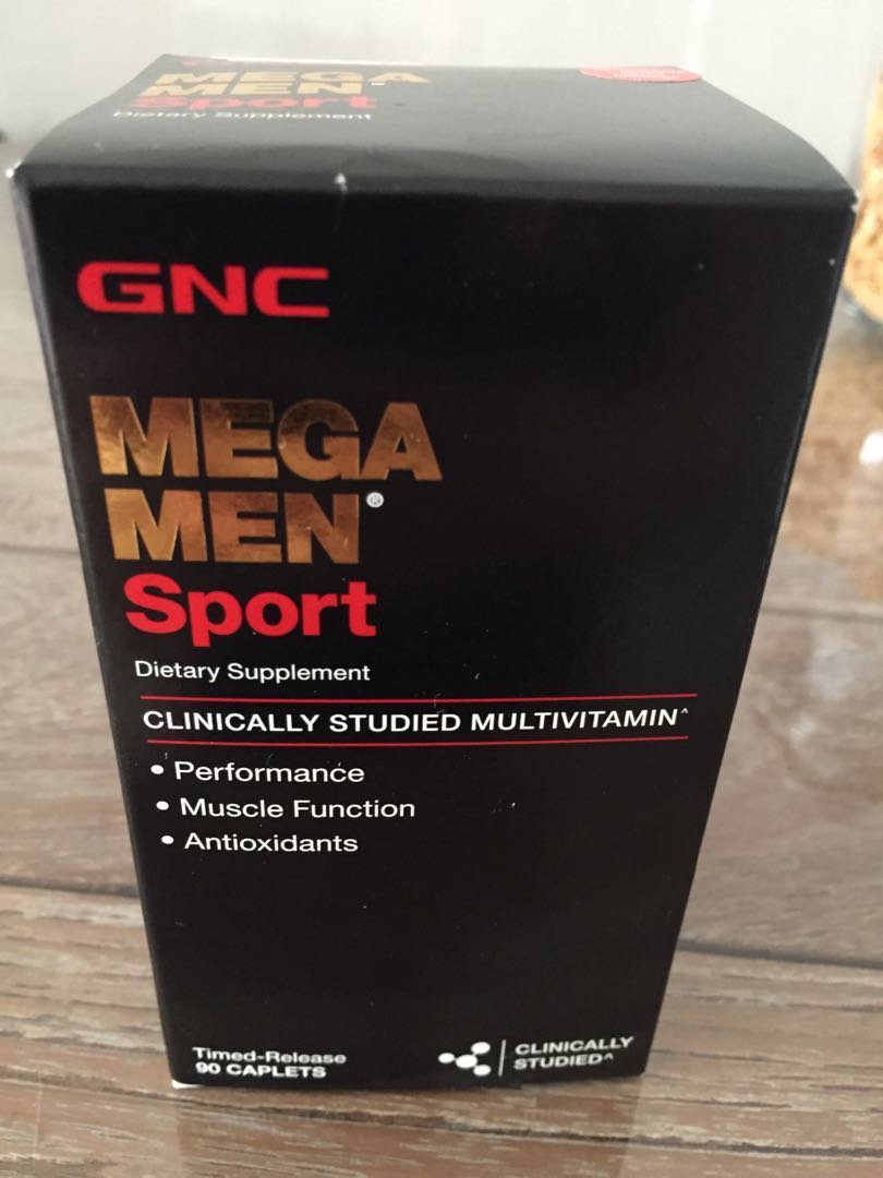GNC Mega Men Sport Multivitamin, Beauty & Personal Care, Men's Grooming ...