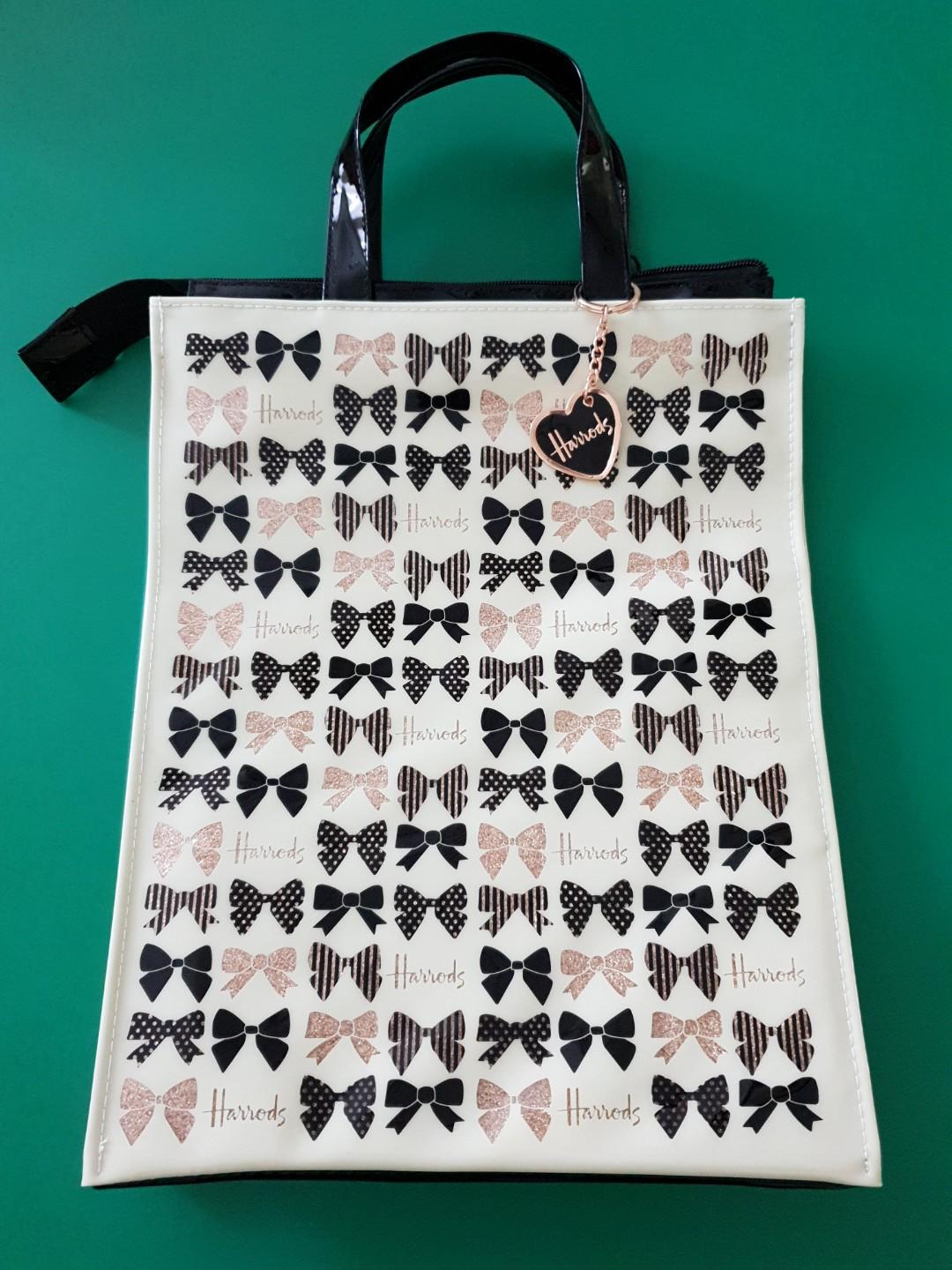 Harrods glitter bow bag deals