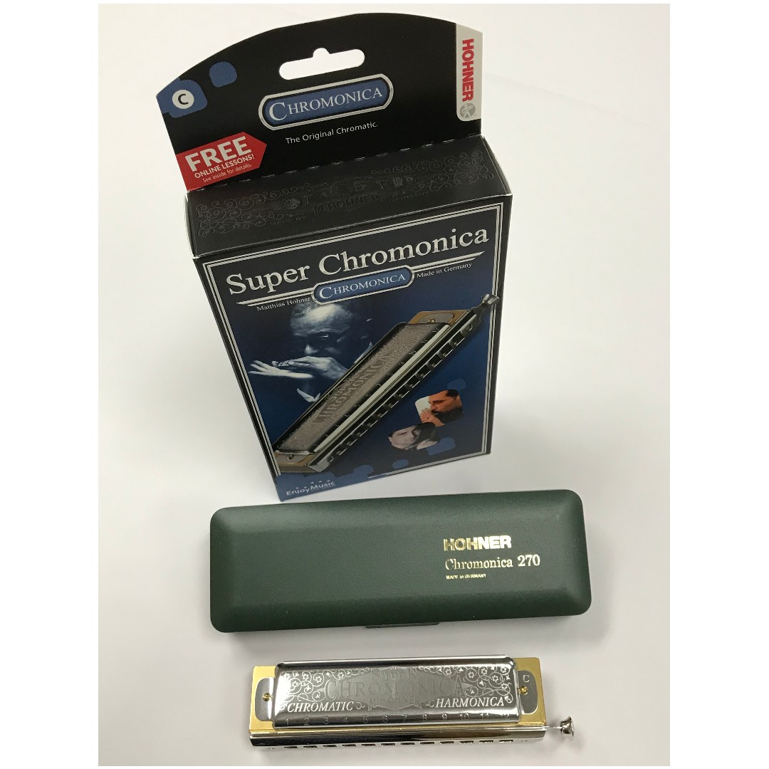 Hohner Harmonica (Super Chromonica 270, C Key), Hobbies & Toys, Music ...