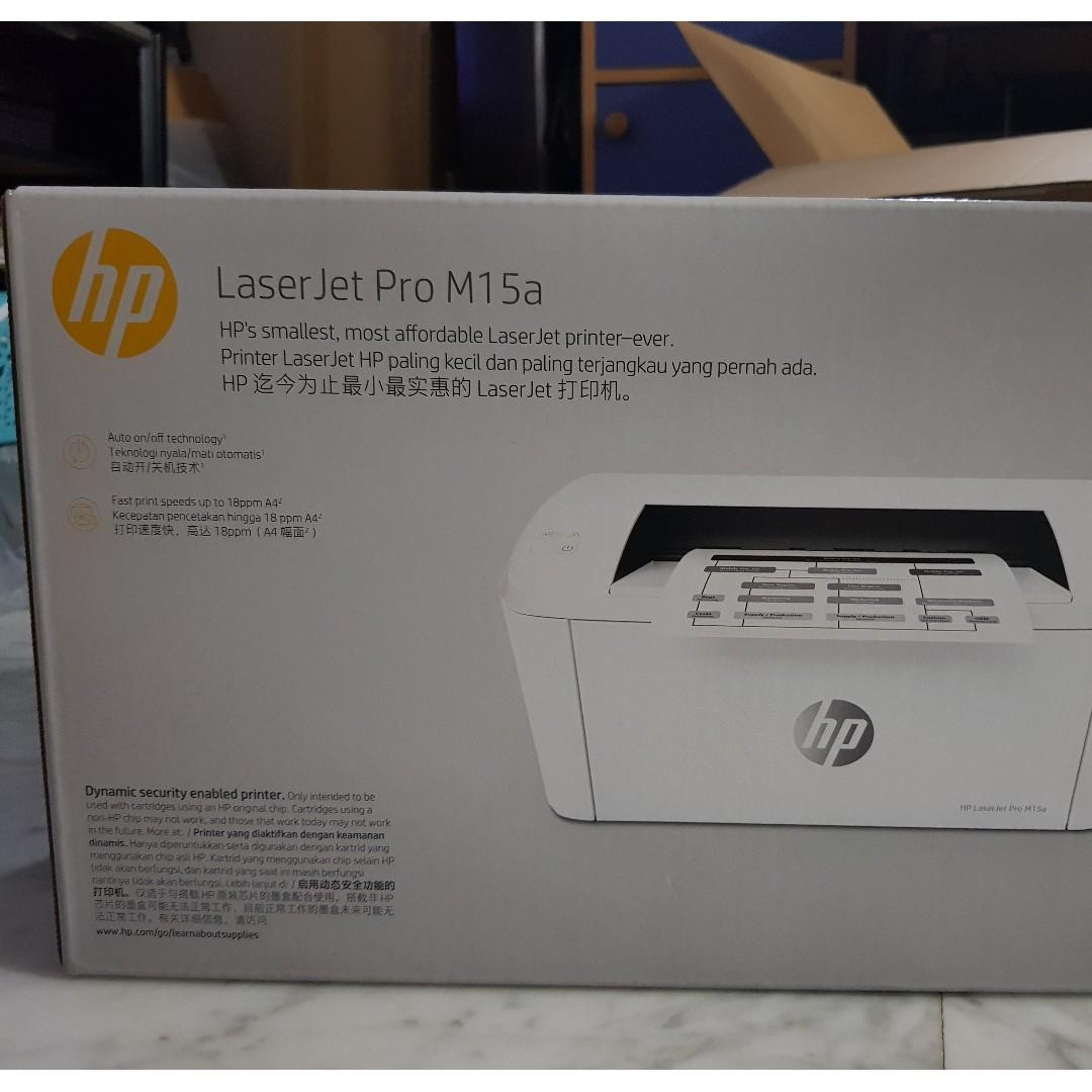 Hp Laserjet Pro M15a Printer Electronics Computers Others On Carousell