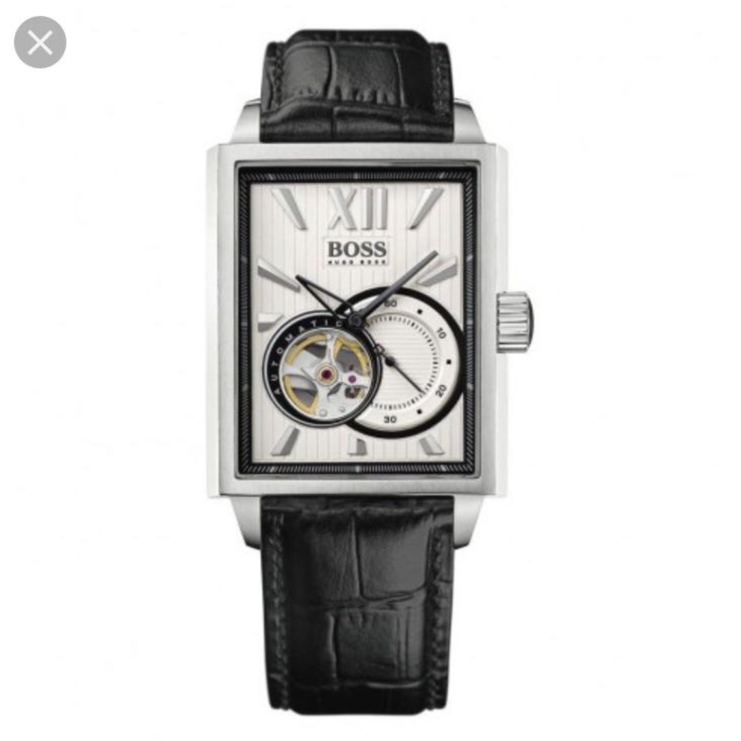 hugo boss automatic mens watch