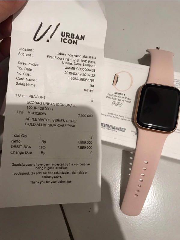 apple watch total sales