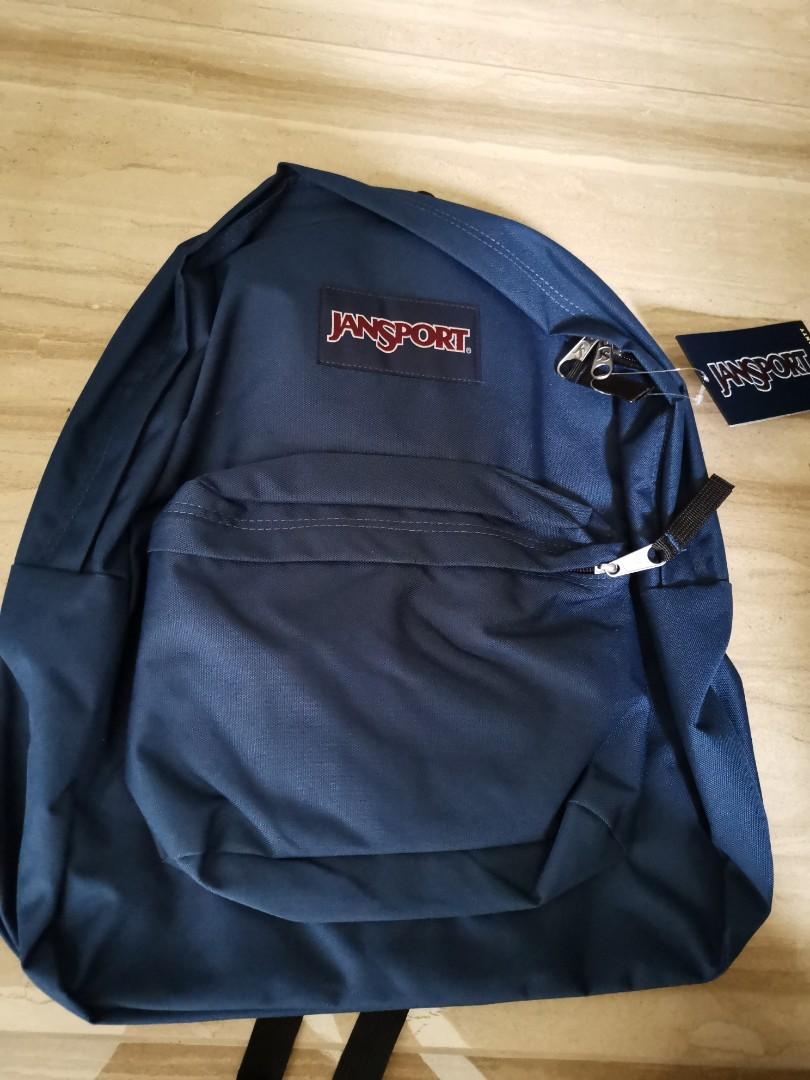 jansport superbreak backpack navy
