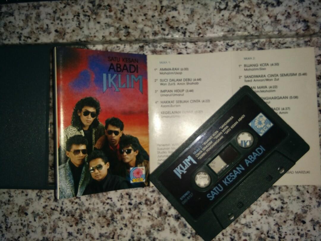 Kaset Iklim Satu Kesan Abadi 1990 Music Media Cd S Dvd S Other Media On Carousell