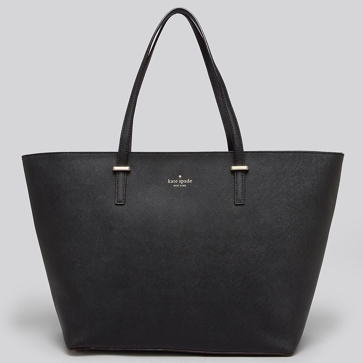 black branded bags