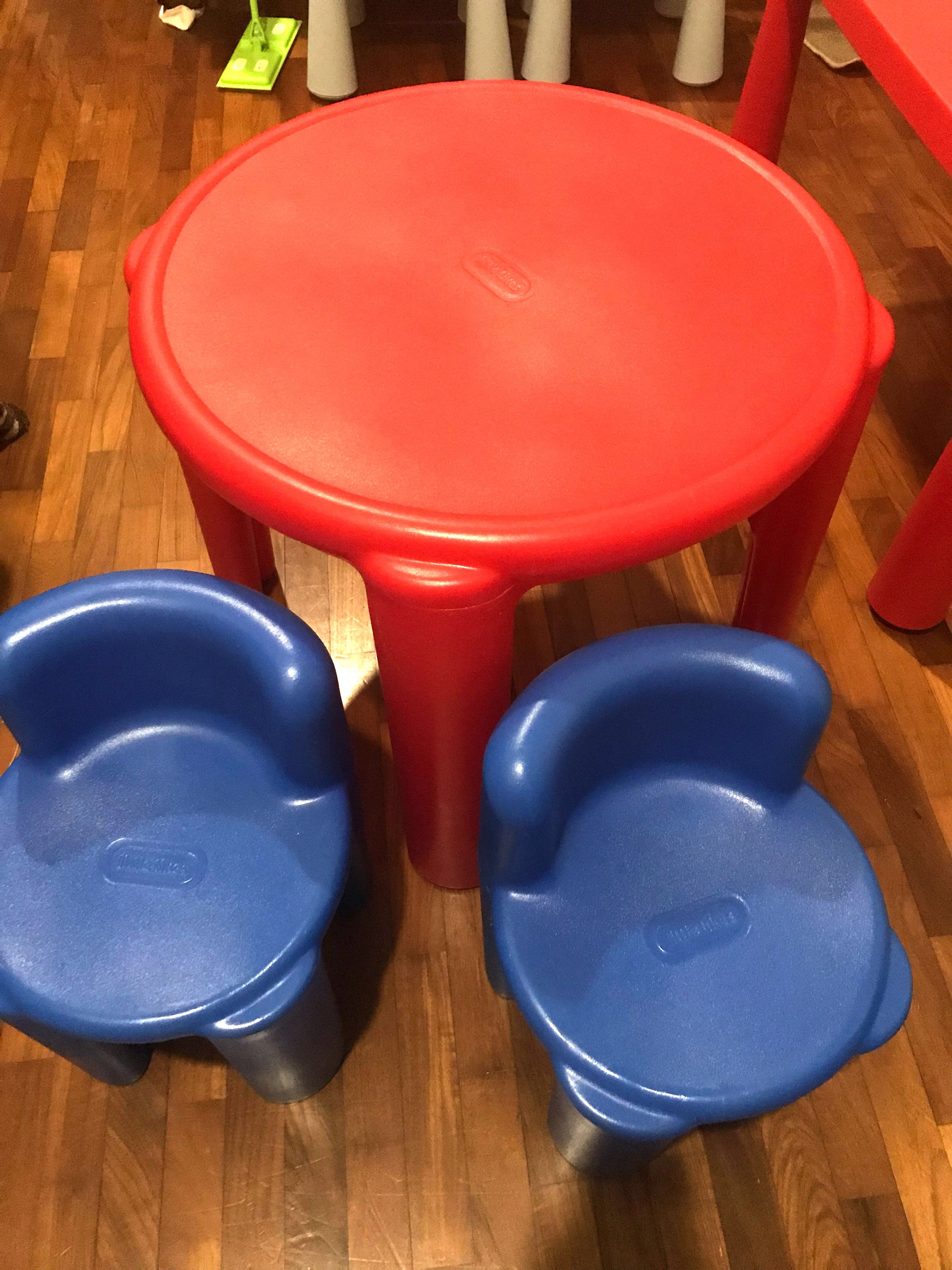 Kiddie Table and Chairs set, Furniture & Home Living, Furniture, Tables
