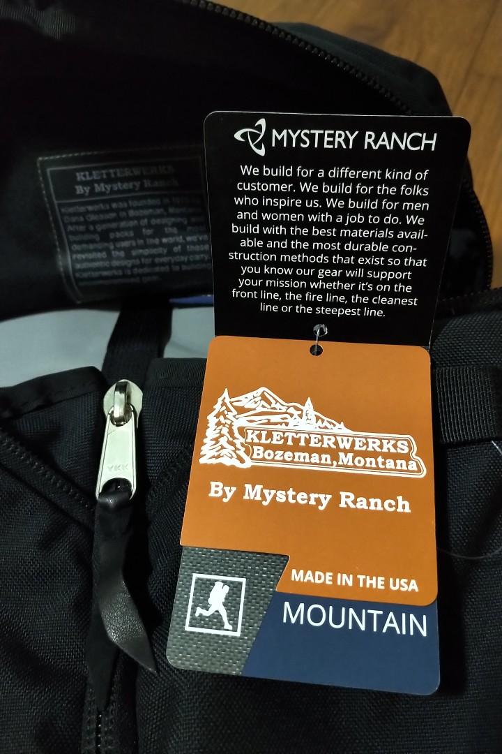 mystery ranch kletterwerks drei zip