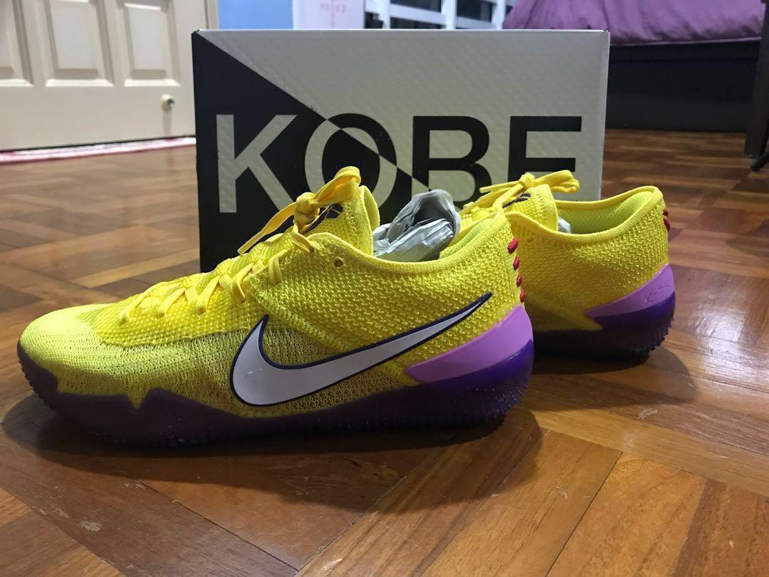 Kobe A.D NXT 360 Lakers Colourway Men s Fashion Footwear Sneakers on Carousell