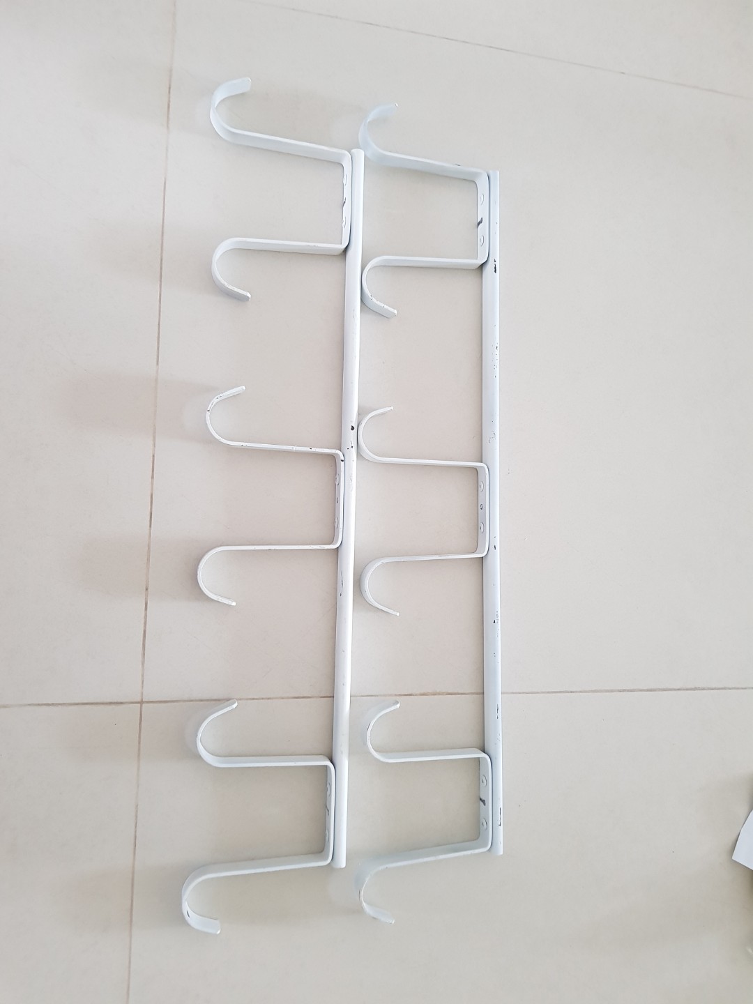 Laundry pole hanger (a pair), Furniture & Home Living, Furniture, Other