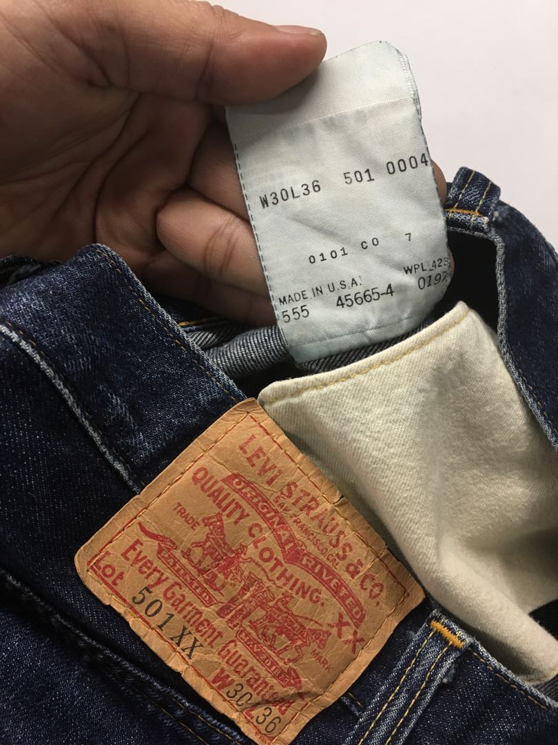 Levis 501xx deals big e