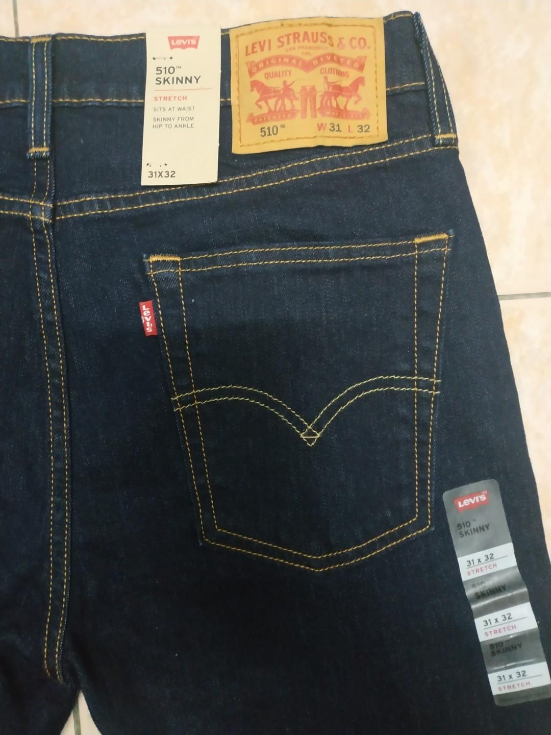 levis 510 31 x 32