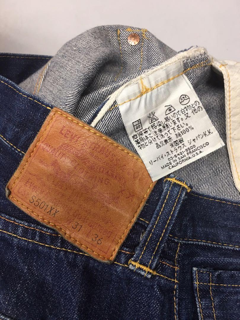 Levis S501xx USA ?? Manual W30 L42, Men's Fashion, Bottoms, Jeans on  Carousell