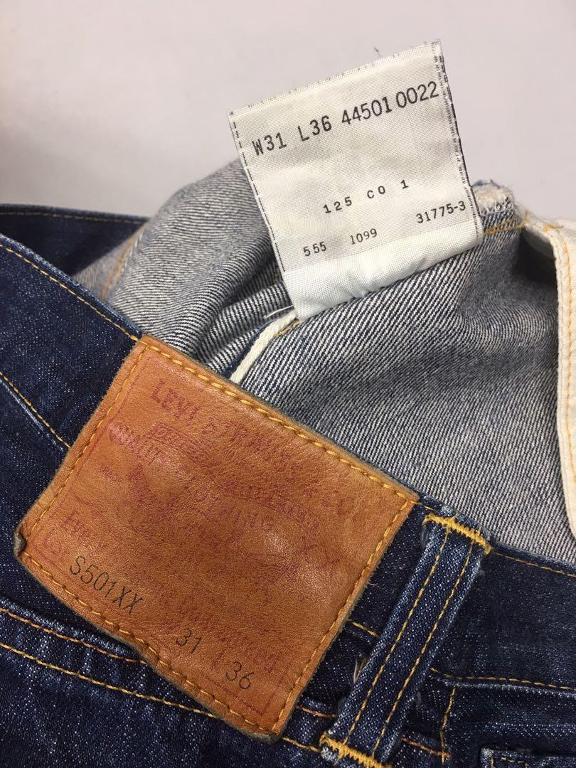 Levis S501xx USA 🇺🇸 Manual W30 L42, Men's Fashion, Bottoms 