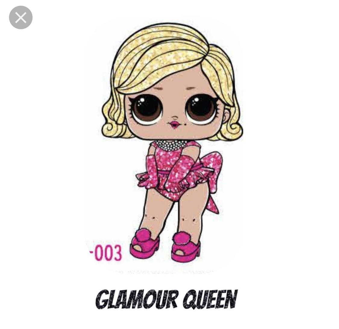 lol glamour queen hair goals