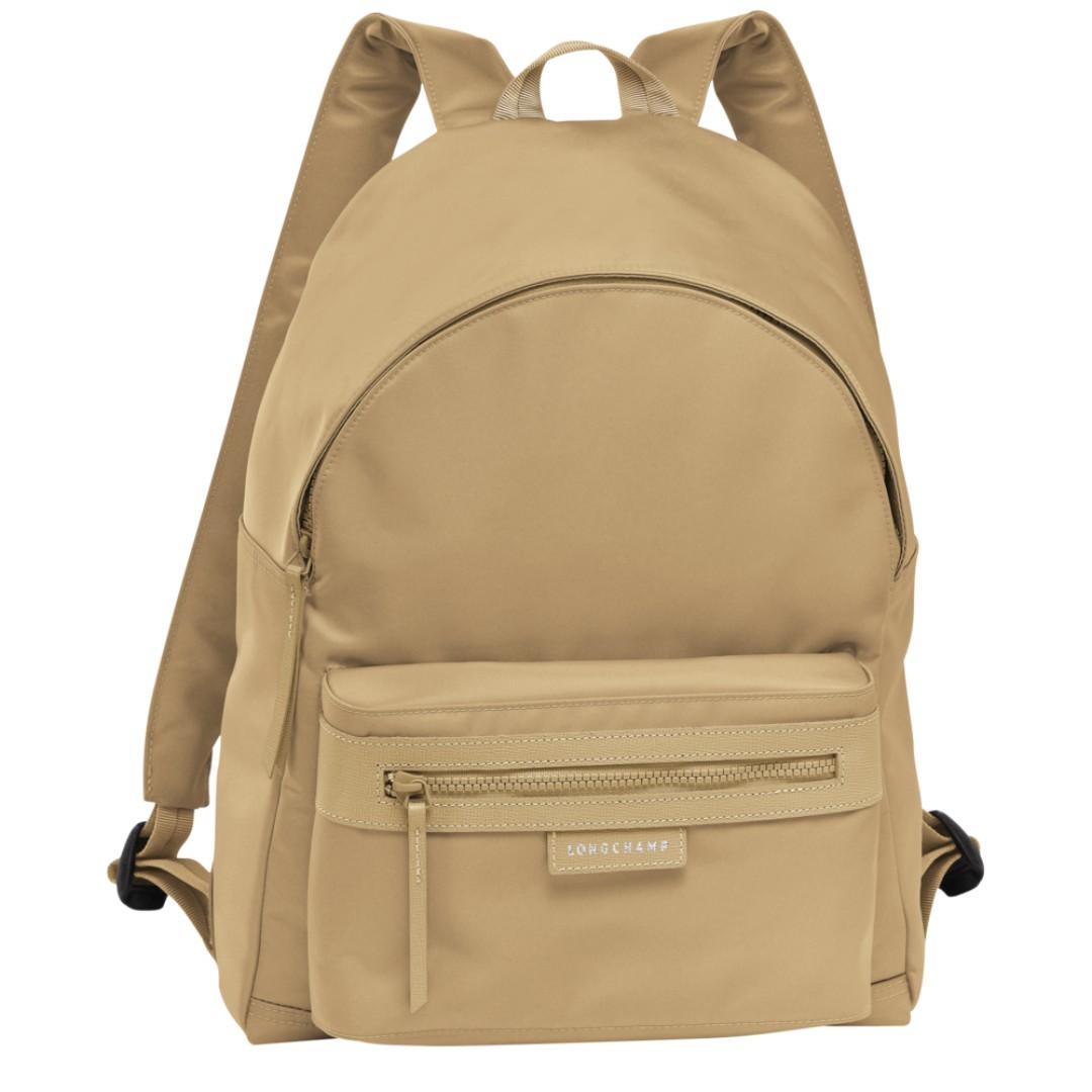 longchamp yellow backpack
