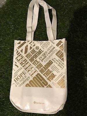 lululemon lunch bag white
