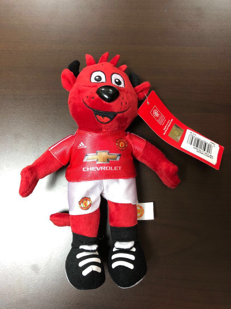 Manchester United Fred the Red Plush, Hobbies & Toys, Toys & Games on  Carousell