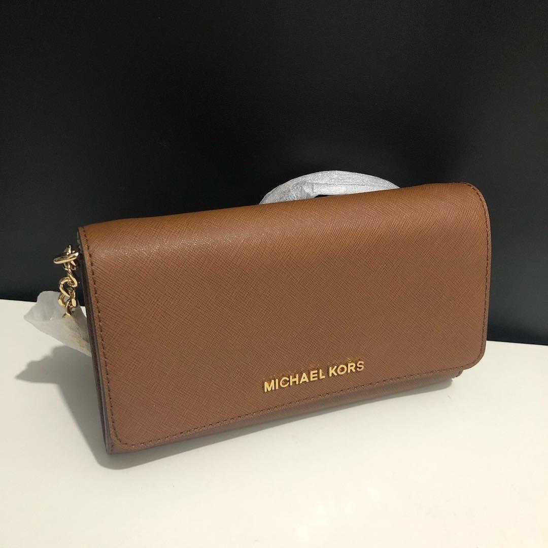 michael kors jet set card wallet