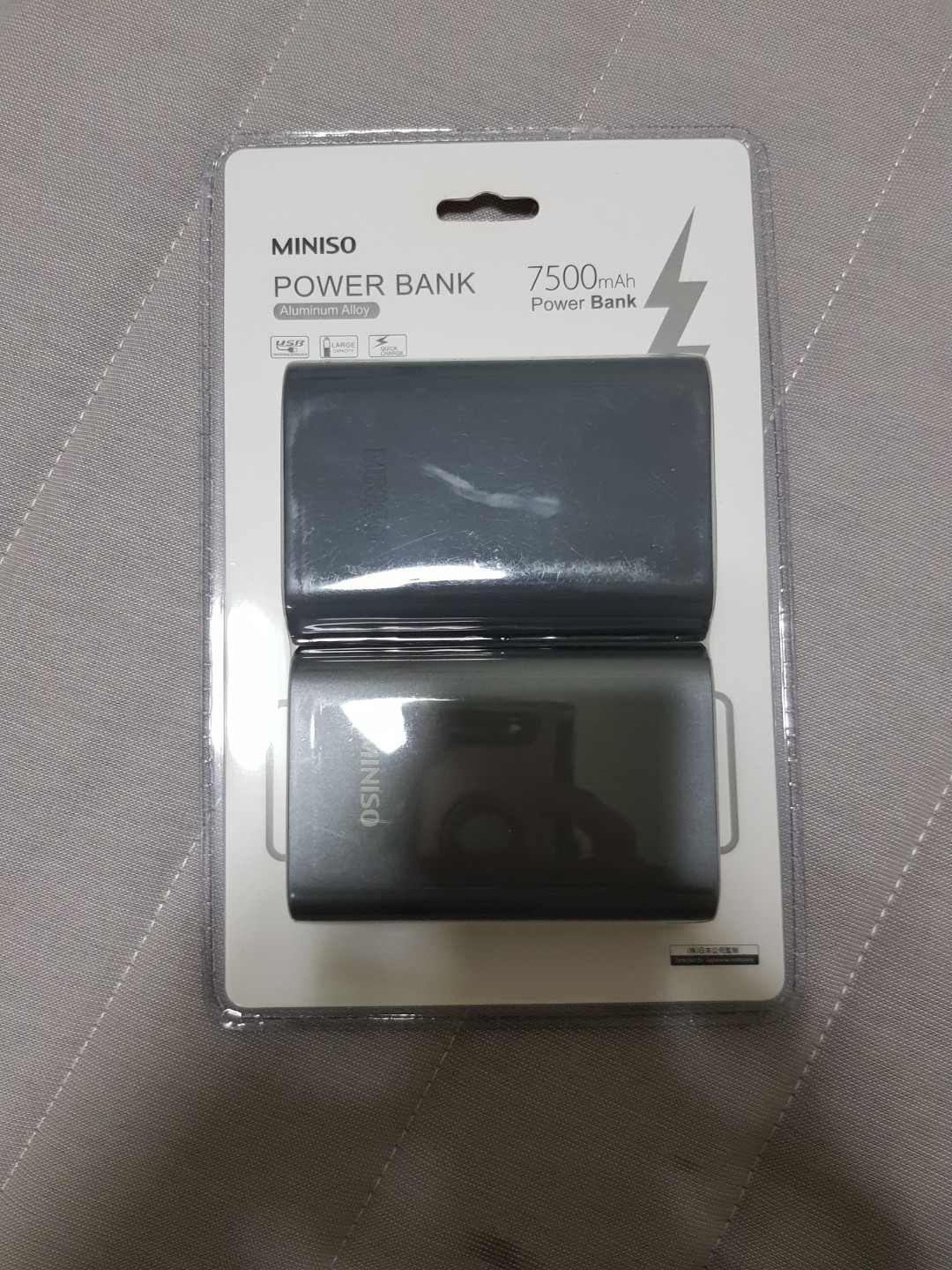 Miniso power bank, Mobile Phones & Gadgets, Mobile & Gadget Accessories