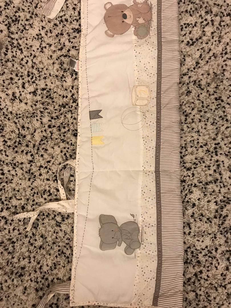 mothercare cot bumper