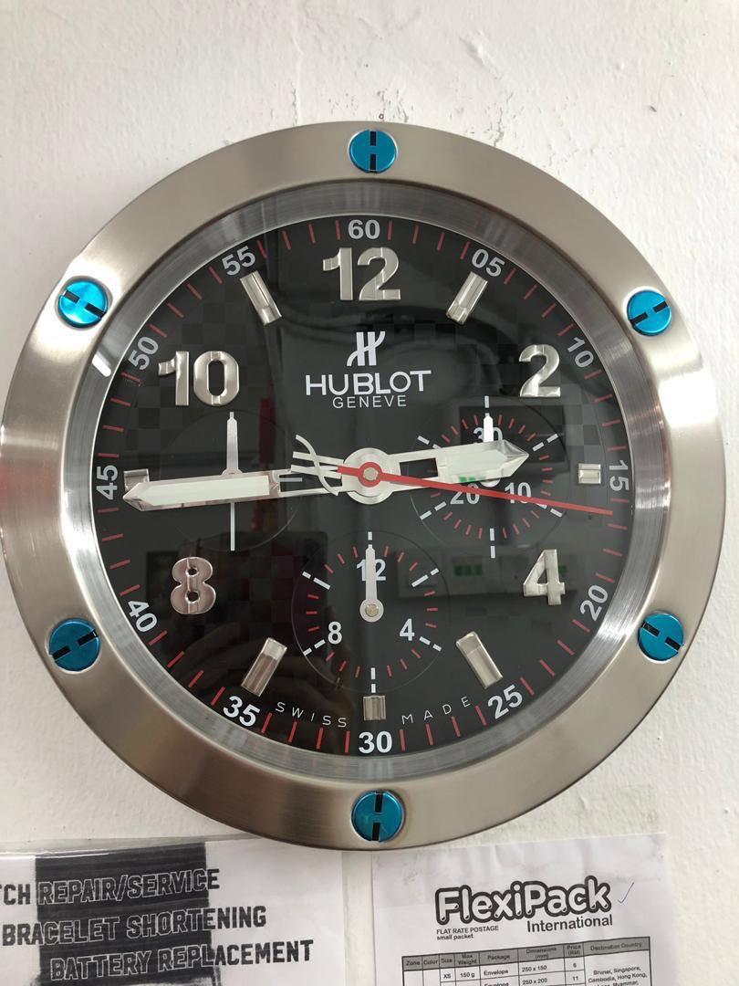 NEW HUBLOT WALL CLOCK Men s Fashion Watches Accessories