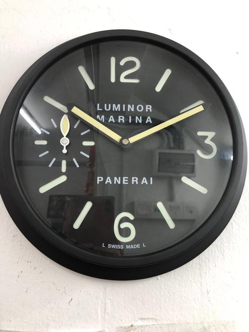 NEW PANERAI WALL CLOCK Furniture Home Living Home Decor