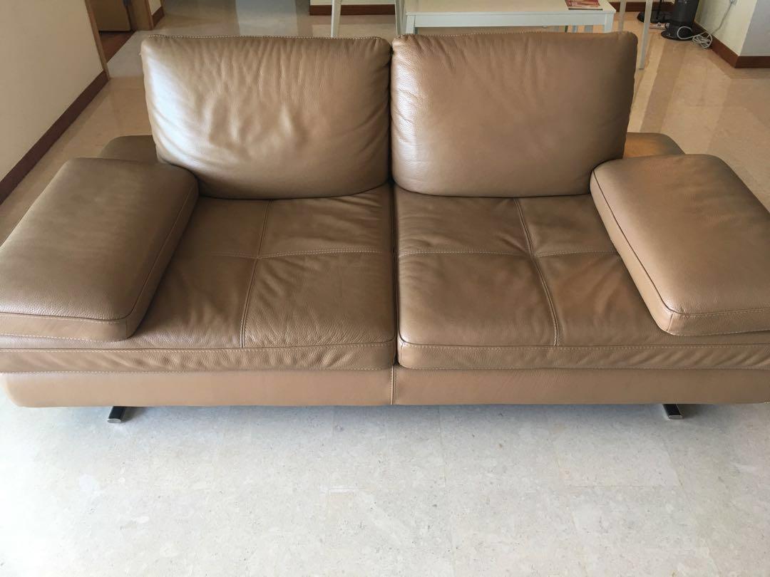 Nicoletti Leather Sofa Furniture