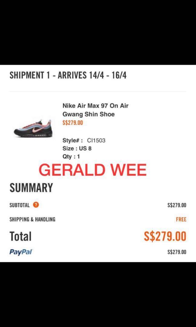 nike air max 97 neon seoul