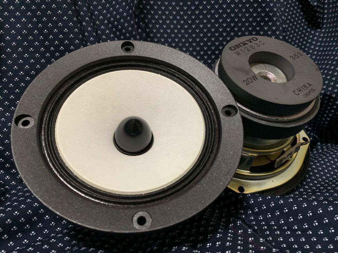 Onkyo中低音喇叭4 5吋 w 3 5 Ohm 合家用 車用 Diy 音樂樂器 配件 音樂配件 Carousell