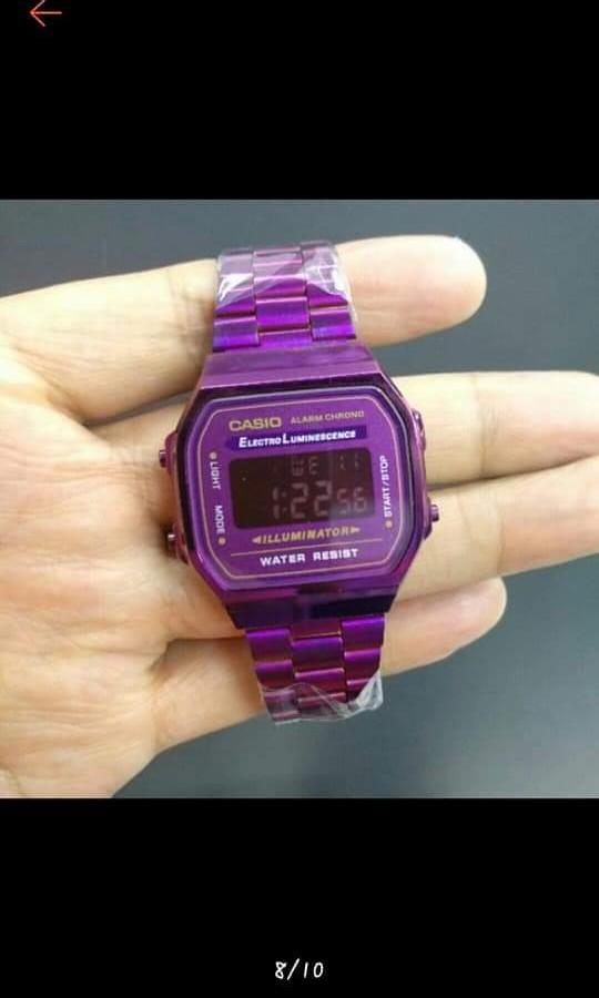 Casio vintage violet deals