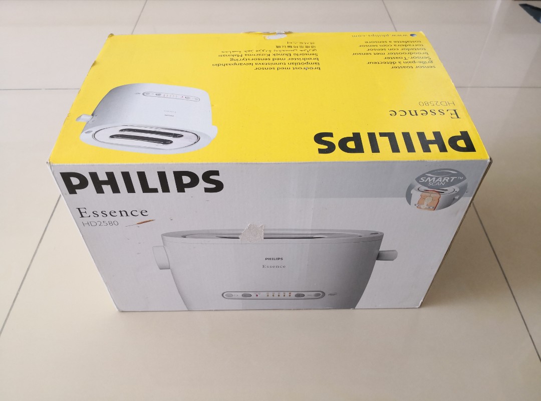 Lenen Vijftig Geen Philips Essence HD2580 toaster, TV & Home Appliances, Kitchen Appliances,  Ovens & Toasters on Carousell