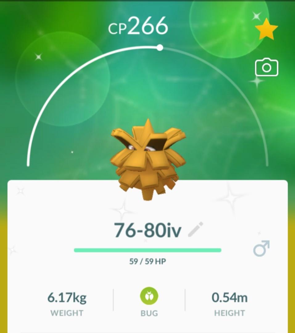 Pokemon Go Account Shiny Pineco Toys Games Video Gaming