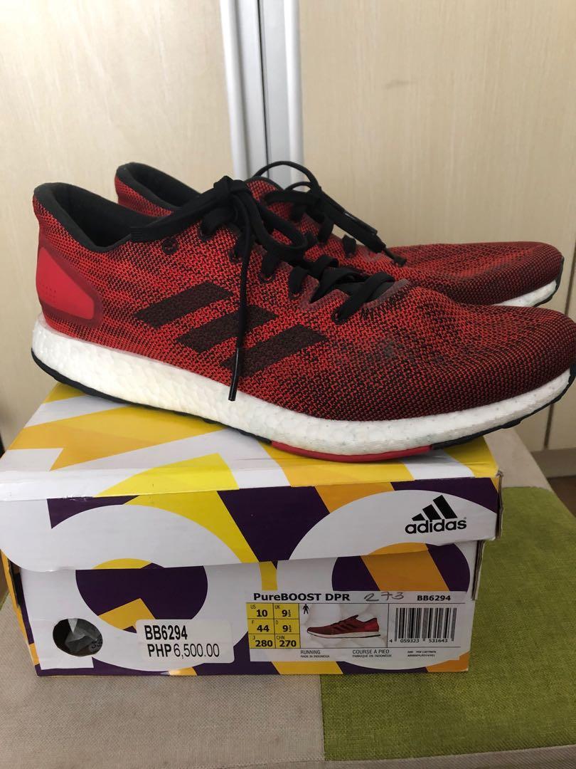 Pureboost dpr red, Men's Fashion, Footwear, Sneakers on Carousell
