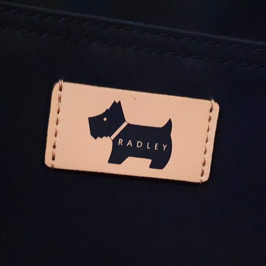 Radley London Pocket Essentials Large Nylon Tote Bag Navy Blue, Women's