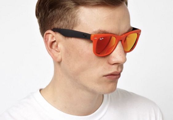 Folding wayfarer sale orange