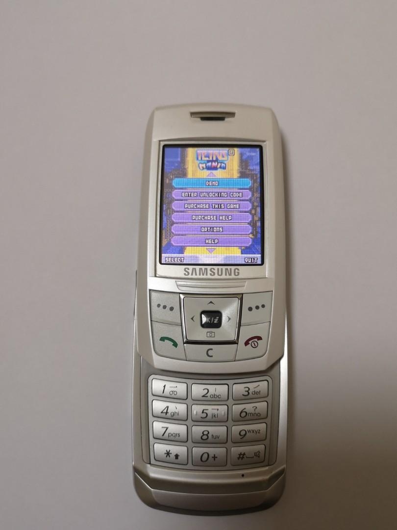 Samsung E250 (Retro phone!!!)