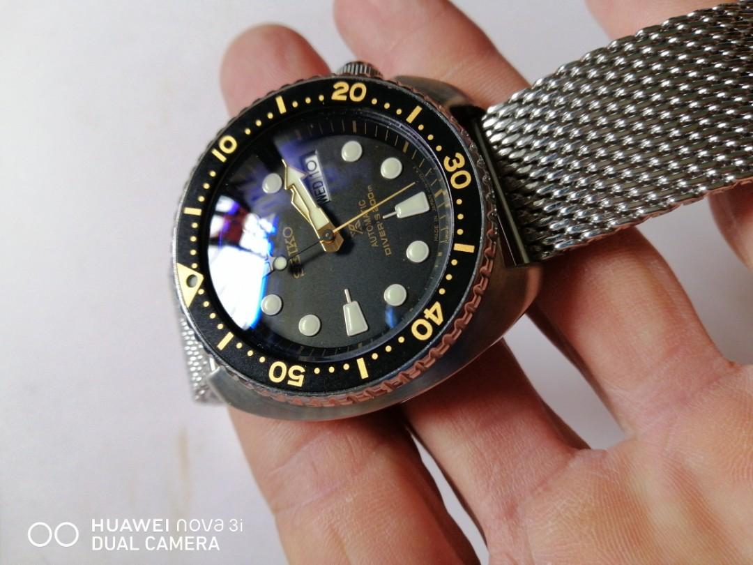 Seiko gold Turtle Srp775j diver watch Men s Fashion Watches Accessories Watches on Carousell