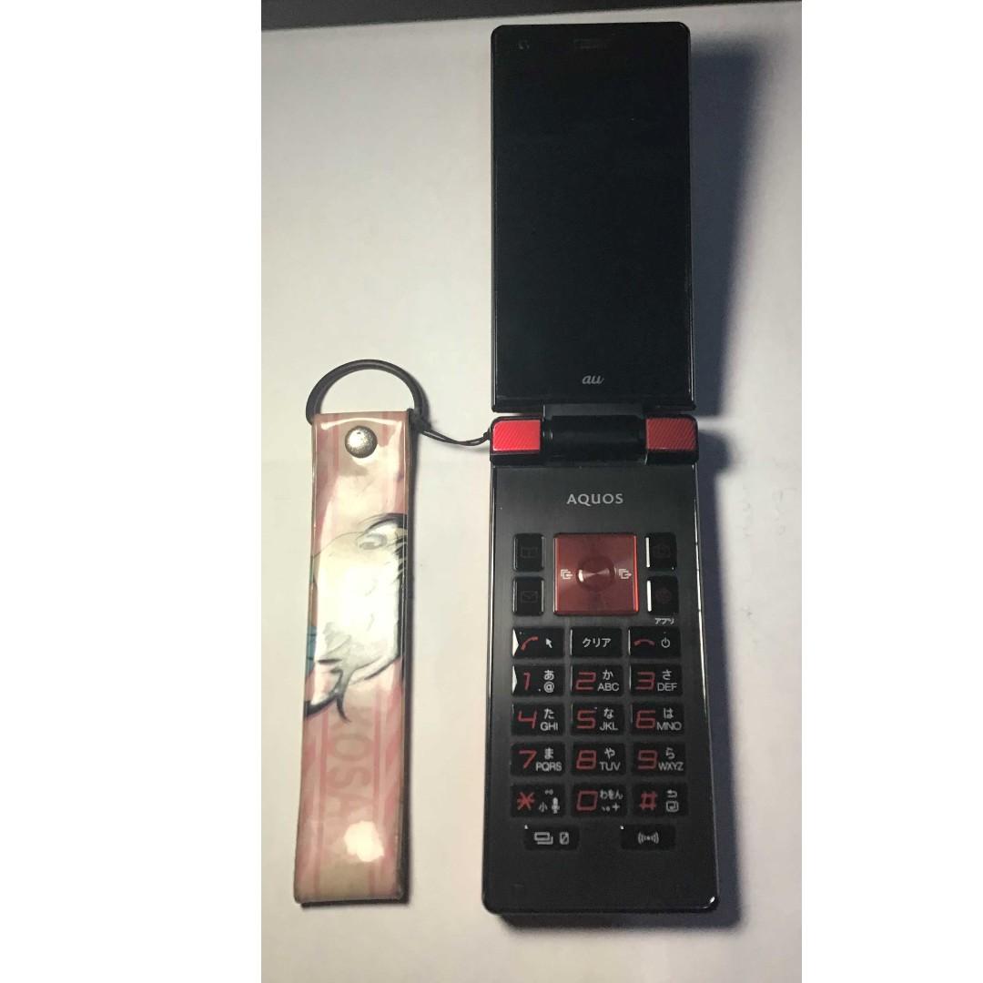 SHARP SHF31 AQUOS K 4G LTE ANDROID FLIP PHONE UNLOCKED, Mobile Phones