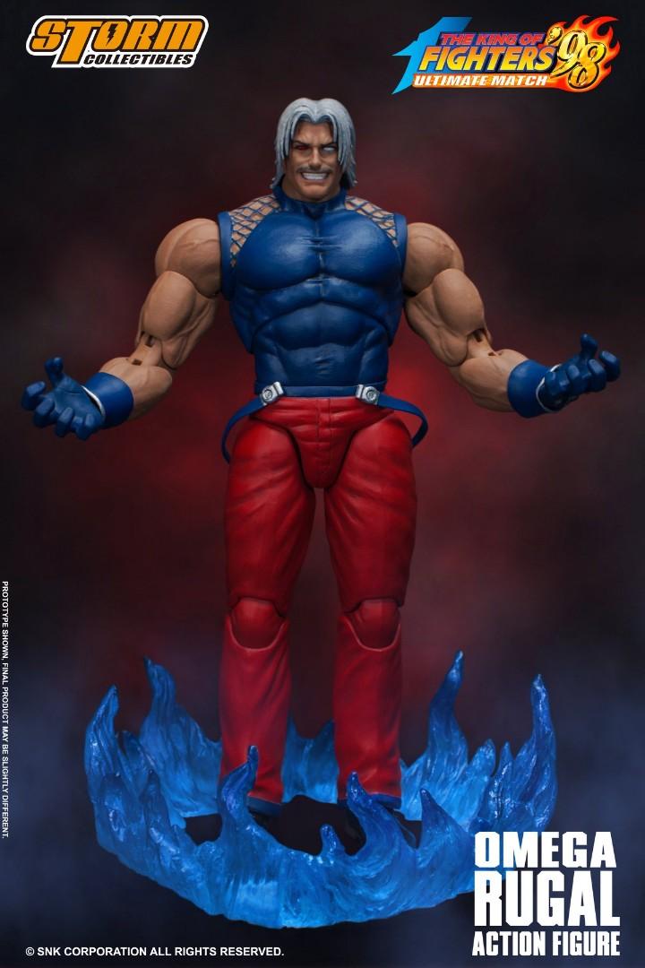 不連shf) storm 1/12 omega rugal怒加拳王the king of fighter 98 超可動action figure