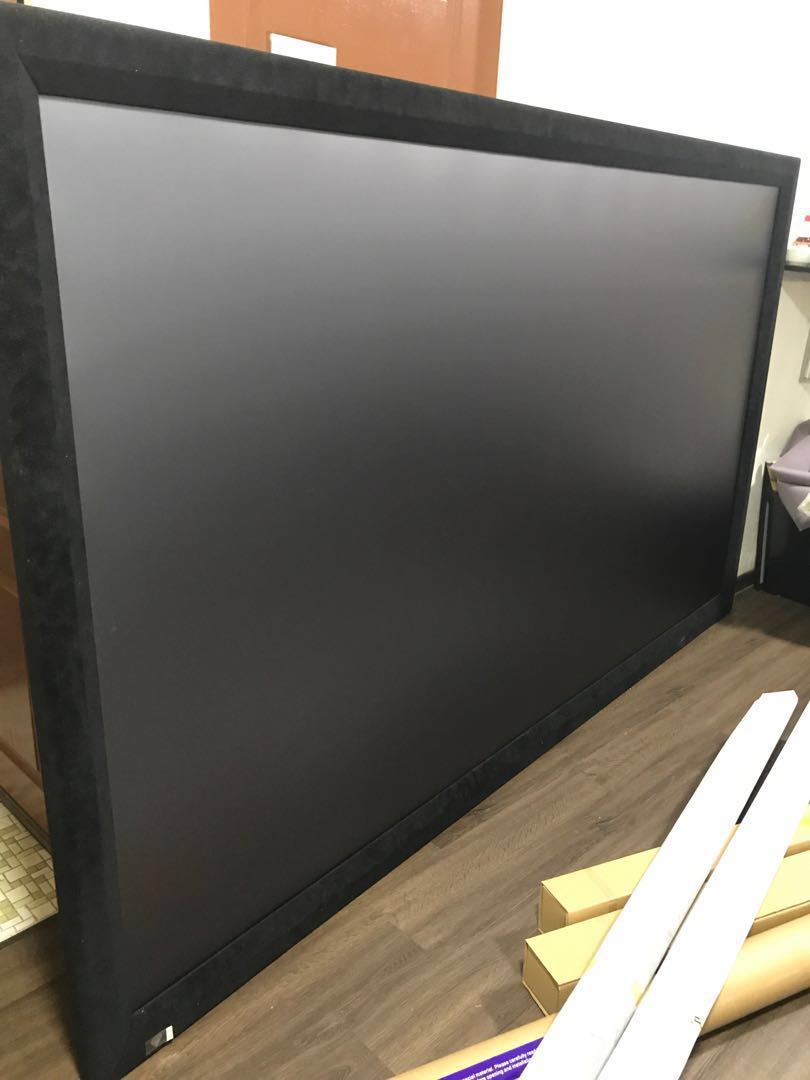 SL Black Diamond projector screen 113 inches , TV & Home Appliances, TV
