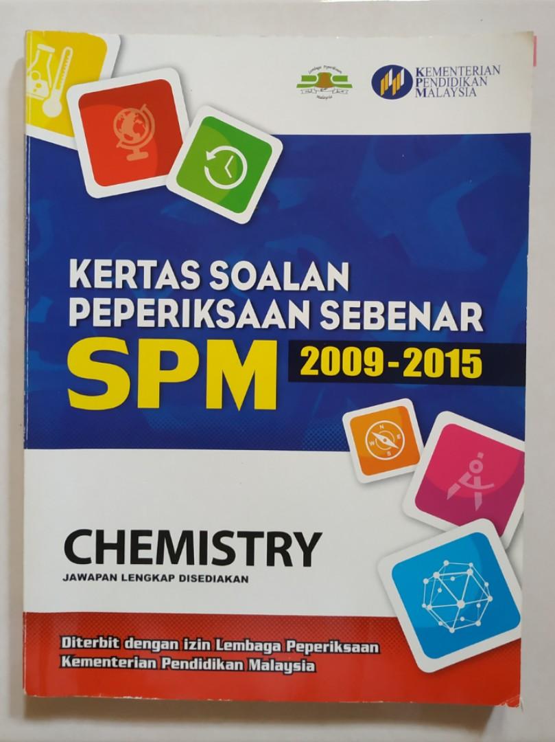 Spm Books Chemistry Past Year Question Books Stationery Books On Carousell