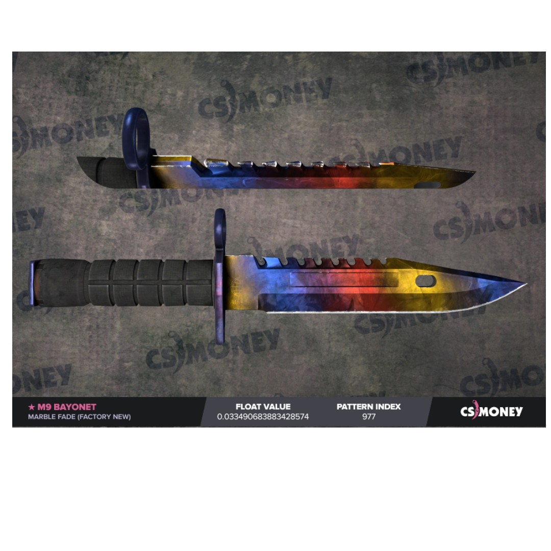 M9 Bayonet Marble Fade Price : All M9 Bayonet Skins – PMCWF